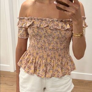 BCBGeneration floral float too flattering fit M